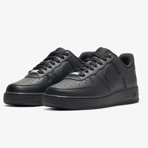 All black Nike Air Force 1 (AF1)